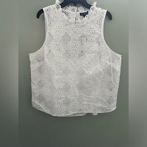 J Crew - Fleur top in eyelet